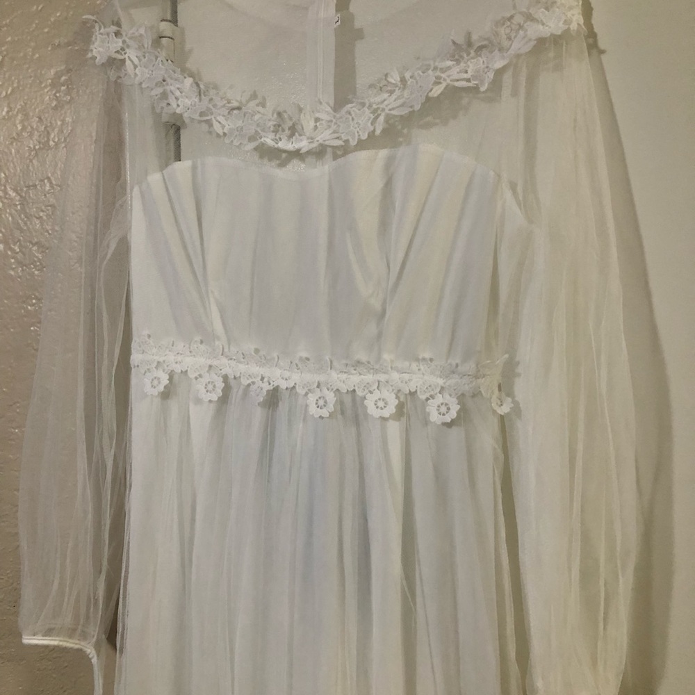 Wedding dress size L